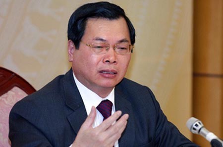Ông Vũ Huy Hoàng bị cách chức Bí thư Ban cán sự Đảng Bộ Công Thương và xóa tư cách nguyên Bộ trưởng Công Thương.